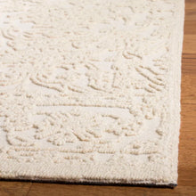 Load image into Gallery viewer, Marys Handmade Tufted Wool Area Rug in Ivory, Rectangle 6&#39; x 9&#39;
