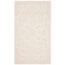 Load image into Gallery viewer, Marys Handmade Tufted Wool Area Rug in Ivory, Rectangle 6&#39; x 9&#39;
