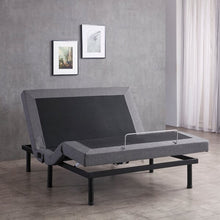 Load image into Gallery viewer, Massaging Zero Gravity Adjustable Bed Base with Wireless Remote Twin XL
