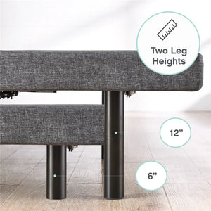 Twin XL Massaging Zero Gravity Adjustable Bed with Wireless Remote
