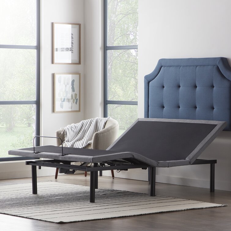 Massaging Zero Gravity Adjustable Bed with Wireless Remote, Full