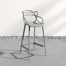 Load image into Gallery viewer, Sage Green Masters Stool by Philippe Starck with Eugeni Quitllet
