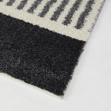 Load image into Gallery viewer, Rectangle 5&#39;3&quot; x 7&#39; Matazzoni Machine Woven Performance Charcoal Rug
