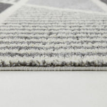Load image into Gallery viewer, Rectangle 5&#39;3&quot; x 7&#39; Matazzoni Machine Woven Performance Charcoal Rug
