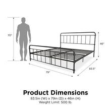 Load image into Gallery viewer, Matheney Platform Bed king *MISSING HARDWARE*
