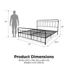 Load image into Gallery viewer, Matheney Platform Bed king
