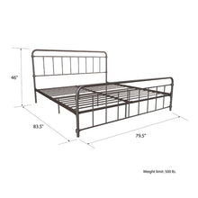 Load image into Gallery viewer, Matheney Platform Bed (King) #AD349
