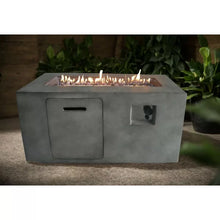 Load image into Gallery viewer, Mathew 23.2&#39;&#39; H x 41.7&#39;&#39; W Magnesium Oxide Propane Outdoor Fire Pit
