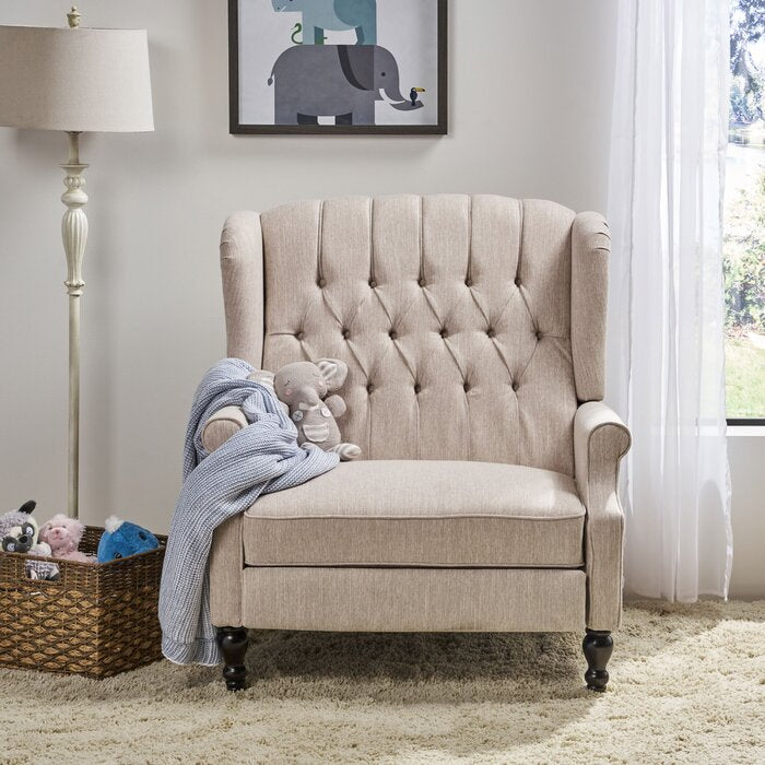 Mattice Manual Recliner Beige