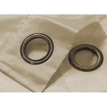 Load image into Gallery viewer, Mattingly Faux Silk Solid Semi-Sheer Grommet Single Curtain Panel, 54" x 84" (SET OF 2)
