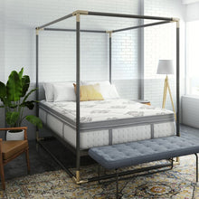 Load image into Gallery viewer, 14&quot; Medium Plush Hybrid Mattress, Size: Queen, #6161
