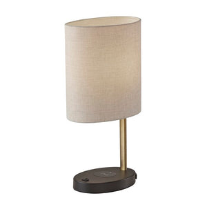 Mauriello 21.5" Table Lamp with USB (SB239)