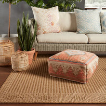 Load image into Gallery viewer, Mayer Outdoor Ottoman with Cushion
