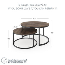Load image into Gallery viewer, Maywood Frame 2 Nesting Tables 2285CDR
