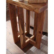 Load image into Gallery viewer, Mazie 27&#39;&#39; Tall Solid Wood Cross Legs End Table
