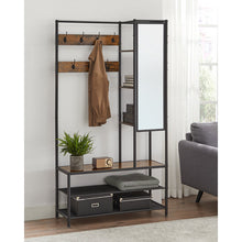 Load image into Gallery viewer, Mazzuca 38.6&#39;&#39; Wide Hall Tree with Bench and Shoe Storage
