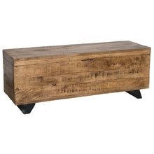 Load image into Gallery viewer, Solid Wood Lift Top Sled Coffee Table with Storage
