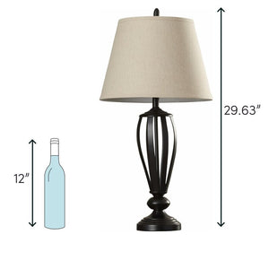 McLoud 30" Table Lamp Set (Set of 2)