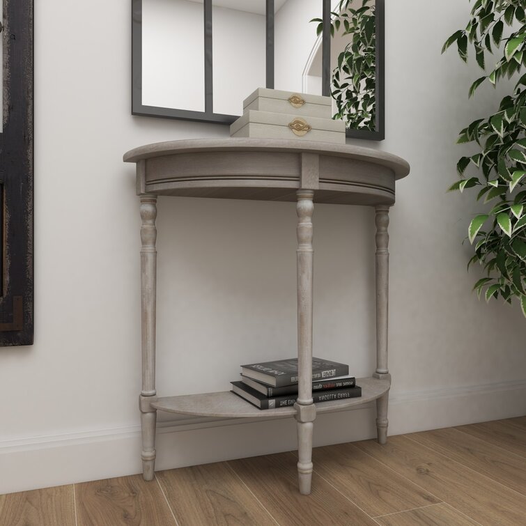 Whitewash Taupe Mcbroom 32'' Console Table