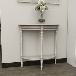 Whitewash Taupe Mcbroom 32'' Console Table