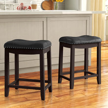Load image into Gallery viewer, Espresso Mccauley Counter Stool (24&quot; Seat Height) (Set of 2)
