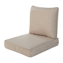 Load image into Gallery viewer, Mccay Outdoor Seat/Back Cushion with Piping, 22&quot; W x 25&quot; D
