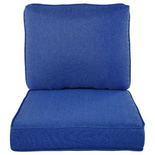 Load image into Gallery viewer, Mccay Latitude Run® Outdoor Seat/Back Cushion with Piping 23 x 26, 2pc
