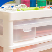 Load image into Gallery viewer, White Mccoll Scrapbook 5 Drawer Storage Chest OG125
