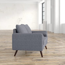 Load image into Gallery viewer, Mcelhaney 58.75&#39;&#39; Square Arm Loveseat with Reversible Cushions
