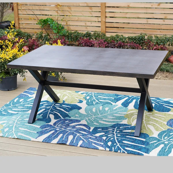 Mcgahan Metal 6 - Person Dining Table
