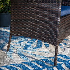 Mcgahan Patio Dining Armchair with Cushion (Set of 2)