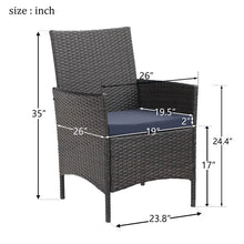 Load image into Gallery viewer, Mcgahan Patio Dining Armchair with Cushion (Set of 2)
