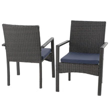 Load image into Gallery viewer, Mcgahan Patio Dining Armchair with Cushion (Set of 2)
