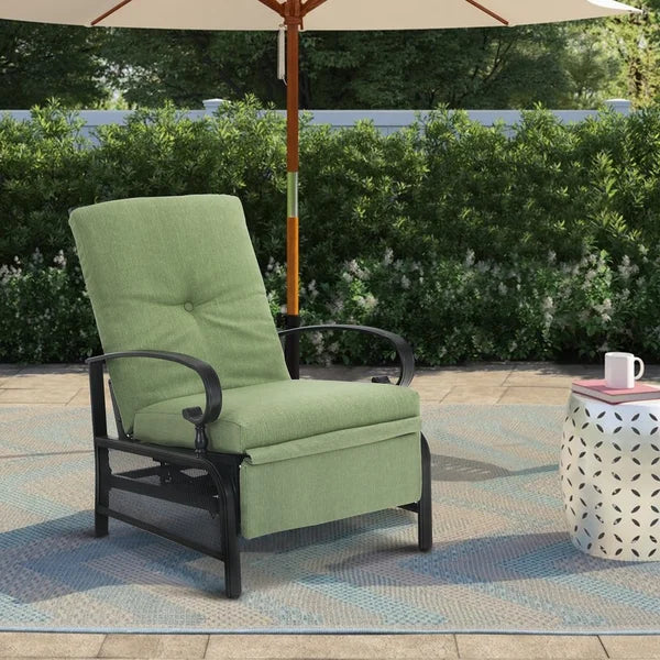 Mcgahan Recliner Patio Chair with Cushions