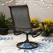 Load image into Gallery viewer, Mcgahan Swivel Patio Dining Armchair (Set of 2)
