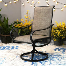 Load image into Gallery viewer, Mcgahan Swivel Patio Dining Armchair (Set of 2)
