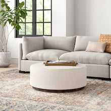 Load image into Gallery viewer, Mcgee 36'' Wide Round Cocktail Ottoman
