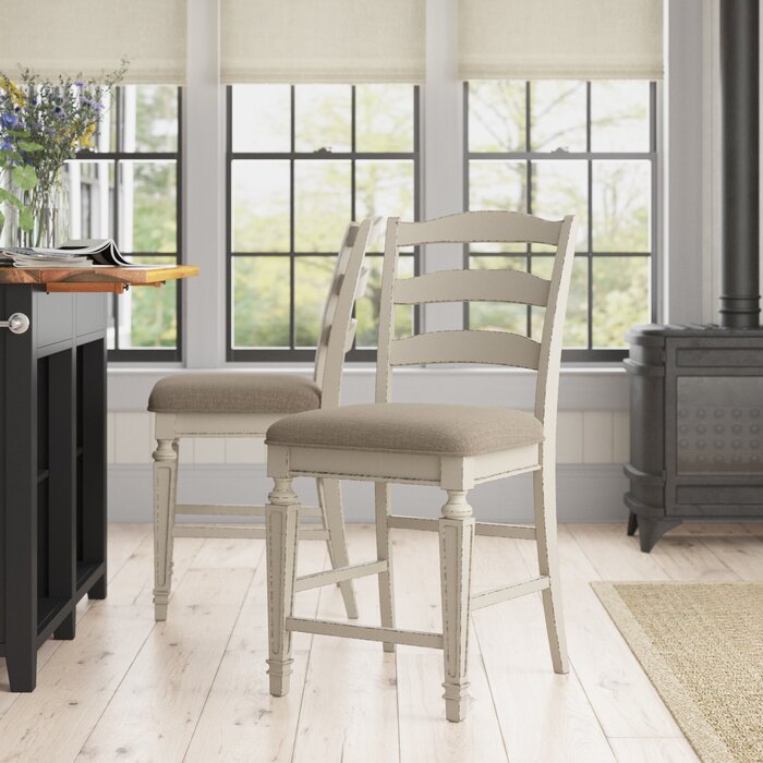 40.38'' H X 19.75'' W X 24.75'' D Mcglone Counter Stool (Set of 2)