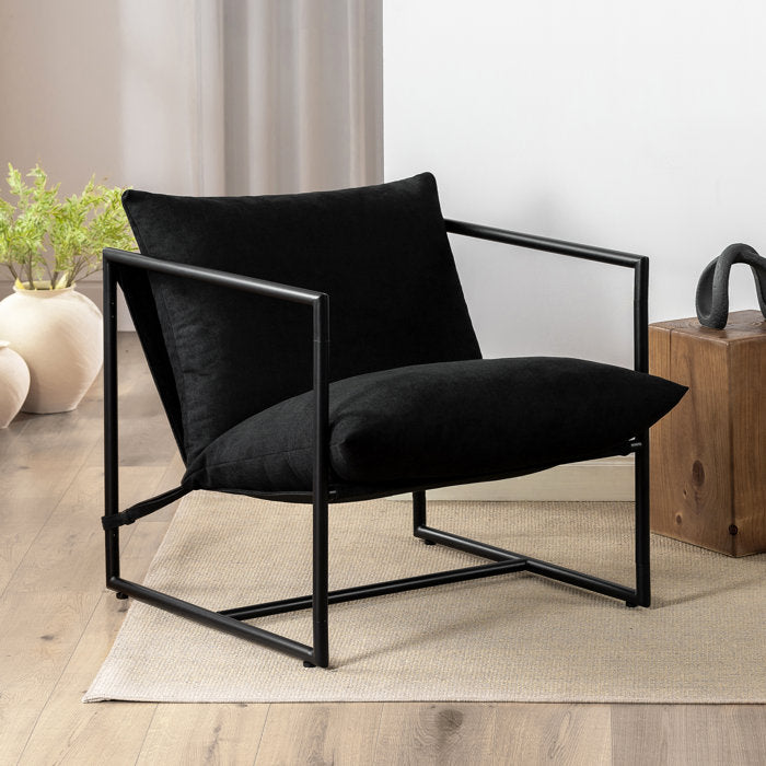 Mcguigan Metal Framed Sling Accent Chair