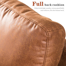 Load image into Gallery viewer, Mckenny 100.78&quot; Wide Faux Leather Reversible Modular Chaise
