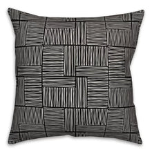 Load image into Gallery viewer, 20&quot; x 20&quot; Mckillip Swirl Squares Throw Pillow, Set of 2 pillows (2 BOXES)
