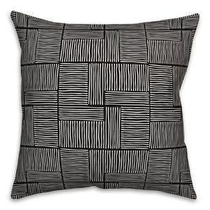 20" x 20" Mckillip Swirl Squares Throw Pillow, Set of 2 pillows (2 BOXES)