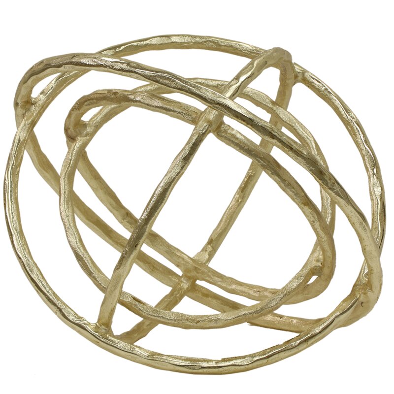 Mclane Armillary Table Decor Sculpture 7715