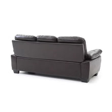 Load image into Gallery viewer, Mcnabb 78&#39;&#39; Faux Leather Pillow Top Arm Sofa

