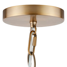 Load image into Gallery viewer, Brushed Brass Mcnamara 1 - Light Single Dome Pendant
