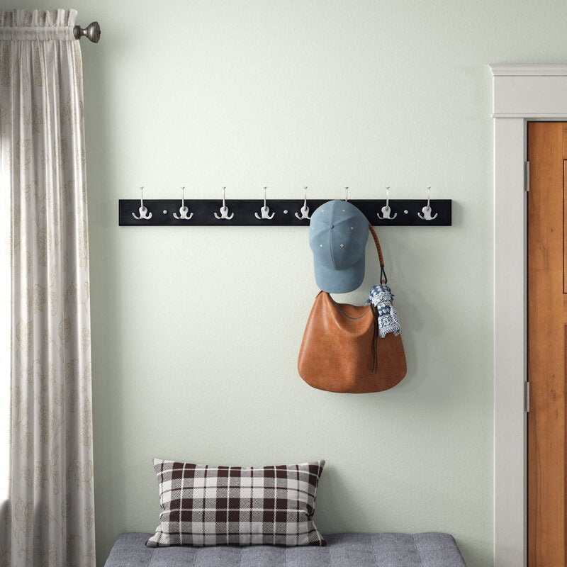 Mcwilliams 45'' Wide 8 - Hook Wall Mounted Coat Rack