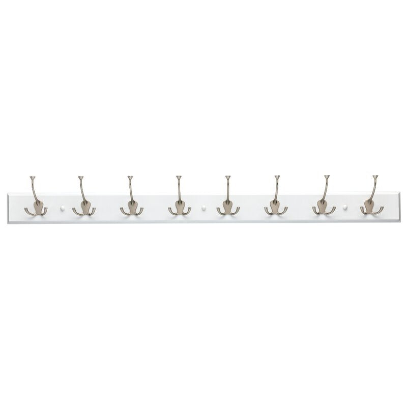 Mcwilliams 45'' Wide 8 - Hook Wall Mounted Coat Rack