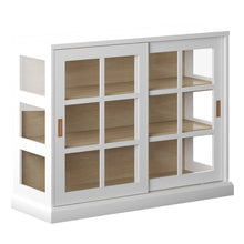 Load image into Gallery viewer, White Meachum 2 Door Accent Cabinet ( AP604 )
