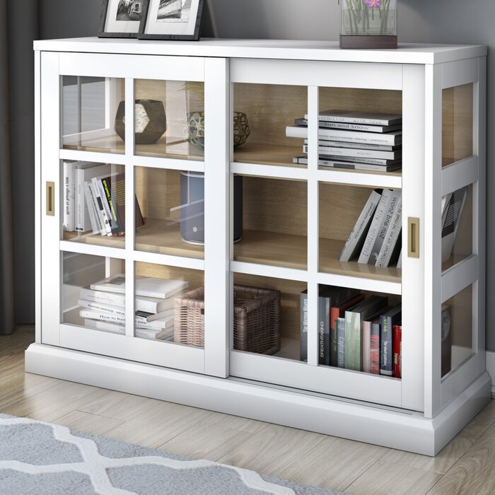 White Meachum 2 Door Accent Cabinet ( AP604 )
