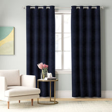 Load image into Gallery viewer, Meadow Solid Room Darkening Thermal Grommet Curtain Panels - Set of 2 (DC512)

